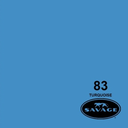 (사베지)종이 롤배경지 #83 Turquoise (136cm x 11m)