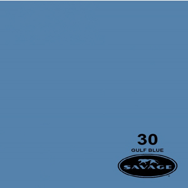 (사베지)종이 롤배경지 # 30 Gulf Blue (가로272cm*세로1100cm)