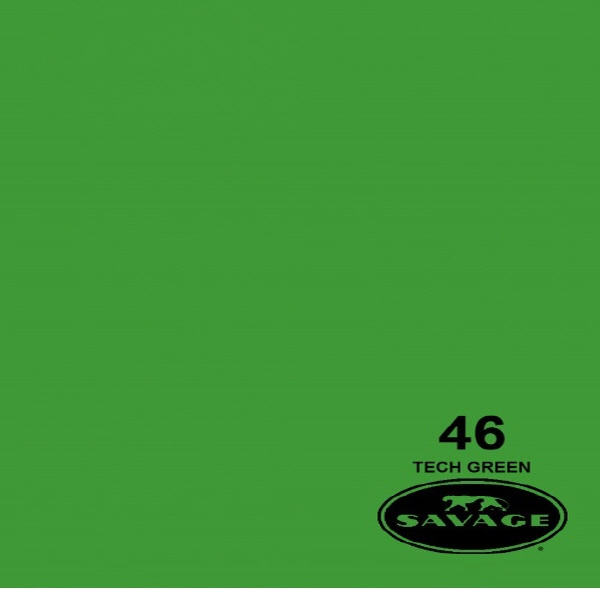 (사베지)종이 롤배경지 # 46 Tech Green 크로마키 (가로272cm*세로1100cm)