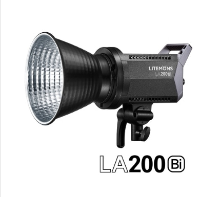고독스 LA200Bi 콤팩트 지속광조명 색 온도 조절 LED 라이트 스튜디오 방송조명