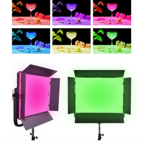 큐브모아 스튜디오 조명 RGB LED 라이트 CU-5000C/사진 영상 방송 촬영조명