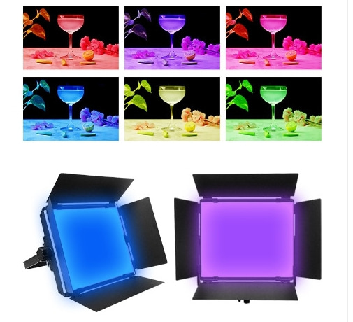 대명포엠 스튜디오 조명 RGB LED 라이트 CU-1200C /유튜버 방송 사진 촬영조명