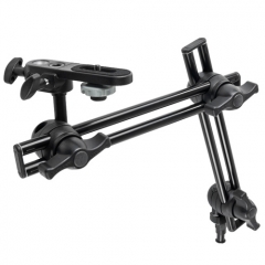 396B-2 Double Articulated Arm, 2 Sections, with camera bracket
